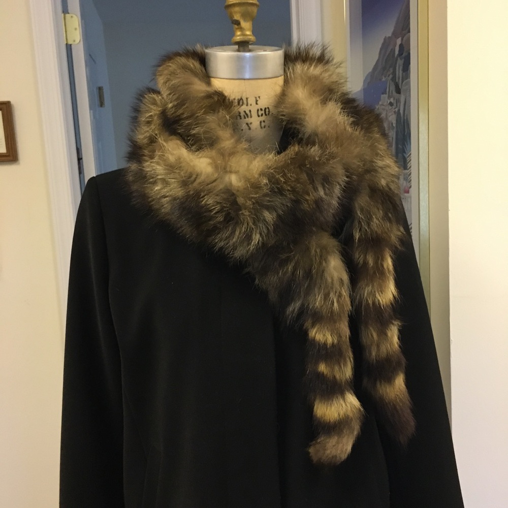 Vintage fur scarf